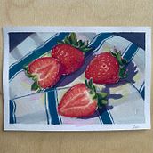 My project for course: Gouache Painting: Create Vibrant Works of Art. Fine Arts, Painting, Color Theor, and Gouache Painting project by ej51915257 - 07.19.2024