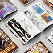 Folleto de Óscar Mariné: El maestro del diseño español. Un proyecto de Diseño editorial de Nicole Quintero Mendes - 19.07.2024