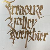 Treasure Valley Weißbier: Calligraphy with Powerful Gothics. T, pograph, and Calligraph project by Joswph Bradshaw - 07.19.2024