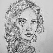 exploring Portraiture. . Traditional illustration, and Fine Arts project by Akaasha Awasthi - 07.19.2024