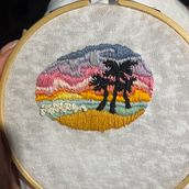 My project for course: Abstract Color and Design for Embroidery. Arts, Crafts, Embroider, and Fiber Arts project by Alexandra Pasita - 07.17.2024