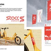 Stocc Cycles. Graphic Design project by ysaintlary - 07.20.2024