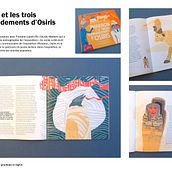 Pharaon et les trois commandements d'Osiris. Children's Illustration project by ysaintlary - 07.20.2024