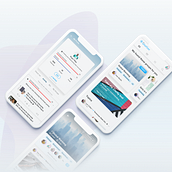 The Whether App. UX / UI, e Design projeto de Vanessa Guillen Anez - 21.07.2024