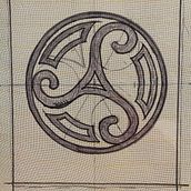 Il mio progetto del corso: Arazzi artistici in lana. Bordado, Decoração de interiores, Tecido, DIY, Punch needle, e Design têxtil projeto de Scapin Giovanni - 21.07.2024
