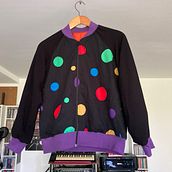 My project for course: Make and Customize Your First Bomber Jacket. Fashion Design, Sewing, Patternmaking, and Dressmaking project by svara - 07.21.2024