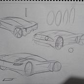 Mi proyecto del curso: Diseño de automóviles: el boceto . % Carlos Flores Sánchez tarafından hazırlanan Tasarım, Endüstri, el tasarım, Ürün Tasarımı, Ve Eskiz çizimi projesi - 06.08.2024