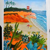 Mi proyecto del curso: Pintura acrílica paso a paso: crea paisajes increíbles. Painting, Acr, and lic Painting project by Maggie Mesa - 07.22.2024