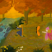 Mein Abschlussprojekt für den Kurs: Kinderbuchillustrationen in Procreate: Male magische Szenerien. Digital Illustration, Children's Illustration, Digital Painting, and Picturebook project by tanja4 - 07.22.2024