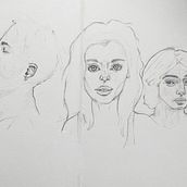 My project for course: Portrait Sketchbooking: Explore the Human Face. Sketching, Drawing, Portrait Drawing, Artistic Drawing, and Sketchbook project by matt_nicholas - 07.24.2024