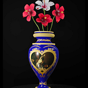 Diseño de Jarrón en blender. Un proyecto de 3D, Diseño y Diseño gráfico de Lisania Mendoza Márquez - 22.07.2024