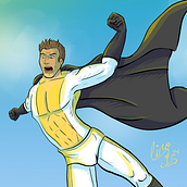 My project for course: Illustration for Comics: Anatomy of a Superhero. Traditional illustration, Character Design, Comic, Pencil Drawing, and Figure Drawing project by cirojacob07 - 07.22.2024