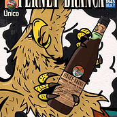 Diseño de Poster - Fernet Branca. Design, Advertising, Poster Design, Editorial Design, Graphic Design, and Digital Illustration project by Santiago Lucero - 11.01.2021