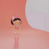 Mi proyecto del curso: Creación de personajes kawaii en 3D con Blender Ein Projekt aus dem Bereich Traditionelle Illustration, Design von Figuren, Digitale Illustration, 3-D-Modellierung und Manga von Kuro Neko - 20.07.2024