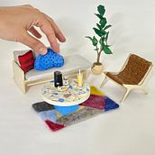 My project for course: Miniature Furnishings for DIY Doll House. Arts, Crafts, and DIY project by ayringh - 07.22.2024