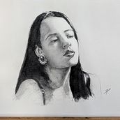 Mi proyecto del curso: Introducción al dibujo de retrato. Traditional illustration, Fine Arts, Pencil Drawing, Drawing, Portrait Drawing, Artistic Drawing, and Figure Drawing project by mr.d.harrison - 07.23.2024