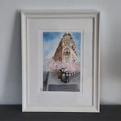 My project for course: Architectural Sketching with Watercolor and Ink. Un progetto di Bozzetti, Disegno, Pittura ad acquerello, Illustrazione architettonica, Sketchbook e Illustrazione con inchiostro di Niki O'Sullivan - 16.07.2024