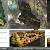 Vivienda Productiva. Architecture, 3D, Interior Architecture, Design, Drawing, Creativit, 3D Animation, 2D Animation, Realistic Drawing, L, and scape Architecture project by Andres Barrera Bernal - 07.23.2024