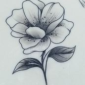 Meu projeto do curso: Tatuagem para principiantes. Tattoo Design project by Ludymilla Cavalcante - 11.12.2023