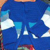 Mi proyecto del curso: Top-down: prendas a crochet de una sola pieza . Design vestimentar, Arte din fibre, DIY, Croșetat și Design textil de Carolina del pilar González Merino - 07.23.2024