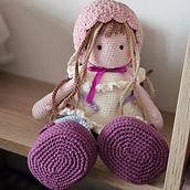 Mi proyecto del curso: Elaboración de muñecas amigurumi románticas. Un progetto di Artigianato, Design di giocattoli, Fiber Art, Uncinetto, Amigurumi e Textile Design di adela_ares - 24.07.2024