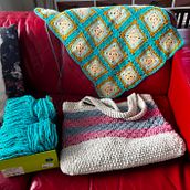 My First Two Projects. Arts, Crafts, Creativit, and Crochet project by Cassandra Knight - 07.25.2024