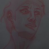 Mi proyecto del curso: Dibujo de retratos llamativos con lápices de colores. Drawing, Portrait Drawing, Sketchbook, and Colored Pencil Drawing project by Noemi Vazquez - 07.24.2024
