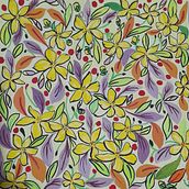 Il mio progetto del corso: Illustrazione e design di motivi floreali. Ilustração tradicional, Pintura, Pattern Design, Desenho e Ilustração botânica projeto de Stefania CONCA - 23.07.2024