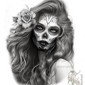 Mi proyecto del curso: Diseño e ilustración digital de tatuajes con Procreate. Un projet de Illustration traditionnelle, Design graphique, Illustration numérique, Conception de tatouage , et Dessin numérique de Tania Prats - 25.07.2024
