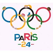 The Olympic Rings - PARIS 24. Projekt z dziedziny Trad, c, jna ilustracja, Projektowanie postaci,  R, sunek, Ilustracja c i frowa użytkownika Colin Blake - 14.08.2024