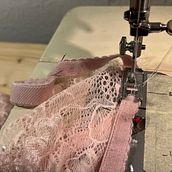 My project for course: Introduction to Lingerie Design and Creation. Fashion Design, Sewing, DIY, Patternmaking, and Dressmaking project by MANO CALDA - 07.25.2024