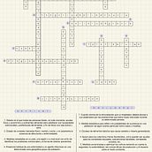 Crucigrama de seguridad alimentaria . Education project by Romina Cruz - 07.25.2024