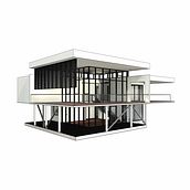 Mi proyecto del curso: Diseño y modelado arquitectónico 3D con Revit. 3D, Architecture, Interior Architecture, 3D Modeling, Digital Architecture, and ArchVIZ project by Angel Manuel Gonzalez Leon - 07.25.2024