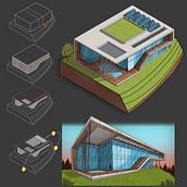 My procreate exercise Ein Projekt aus dem Bereich Architektur von Omon Abule sowo - 25.07.2024