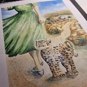 Akwarela Ilustracja " Bajki z Krainy Furaha ". Un progetto di Illustrazione tradizionale e Illustrazione infantile di Anna Rzymska Dutkiewicz - 15.05.2024