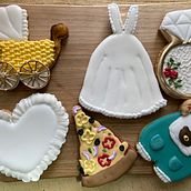 Mi proyecto del curso: Técnicas avanzadas de decoración de galletas. Un progetto di Design, Pittura e DIY di maxramirez492 - 25.07.2024