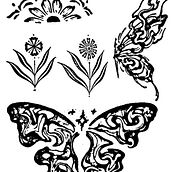 practica tatuaje . Tattoo Design project by manuel maldonado - 07.26.2024