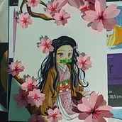 Mi proyecto del curso: Coloreado con marcadores para dibujo manga. Traditional illustration, Comic, Color Theor, and Manga project by Pamela Orozco - 07.25.2024
