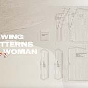 Mi proyecto del curso: Patronaje con Adobe Illustrator. Pattern Design, Fashion Design, Patternmaking, and Dressmaking project by angelina_zvkv - 09.12.2024