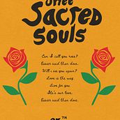 Sacred Souls Event Poster. Een project van  Ontwerp, Grafisch ontwerp, T, pografie,  Belettering, Vectorillustratie,  Creativiteit, Posterontwerp y Digitaal ontwerp van Jelle Hoksbergen - 27.07.2024