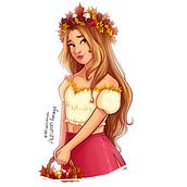 Winx Clud: autumn activities!. Un projet de Illustration numérique de Sacha van Andel - 03.10.2022