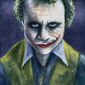 My project for course: Caricature in Watercolor. Traditional illustration, Watercolor Painting, and Portrait Drawing project by rasmus_berglind - 07.28.2024