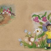 Writing and ilustration. Traditional illustration project by Isabel Alfarrobinha - 07.28.2024