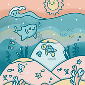 My project for course: Designing Kawaii Worlds: Spread Joy Through Illustration. Un progetto di Character design, Illustrazione digitale e Manga di eileen_221989 - 26.07.2024