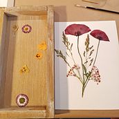 Mi proyecto del curso: Técnicas básicas de prensado botánico. Arts, Crafts, Fine Arts, Collage, DIY, Floral, and Plant Design project by Raquel De la Espada Gavila - 07.28.2024