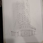 Mi proyecto del curso: Ilustración urbana con técnicas de entintado. Sketching, Drawing, Architectural Illustration, Sketchbook & Ink Illustration project by Fernando Cadena - 07.28.2024