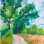Mój projekt z kursu: Ćwiczenia w szkicowniku jako sposób na rozwój artystyczny. Projekt z dziedziny Trad, c, jna ilustracja,  Sztuki piękne, Sketching,  R, sunek i Sketchbook użytkownika Joanna Cieslinska - 29.07.2024
