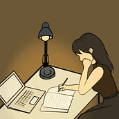 My project for course: Illustration and GIF Creation on Procreate. Traditional illustration, Character Design, Character Animation, 2D Animation, Digital Illustration, Digital Drawing, and Animated Illustration project by Inês Zhou - 07.29.2024