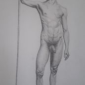 Mi proyecto del curso: Dibujo realista de la figura humana. Un progetto di Illustrazione tradizionale, Belle arti, Bozzetti, Disegno a matita, Disegno, Disegno realistico e Disegno anatomico di Mario Briceño - 26.07.2024