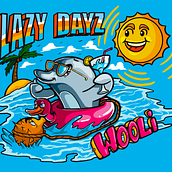 Lazy Days. Fashion Illustration	, Vector Illustration, and Digital Illustration project by shain tejeda - 04.20.2023